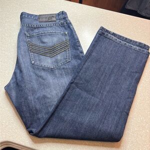 Vintage Oleg Cassini Men's Blue Jeans (32)